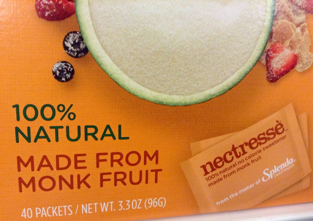 is monk fruit low FODMAP