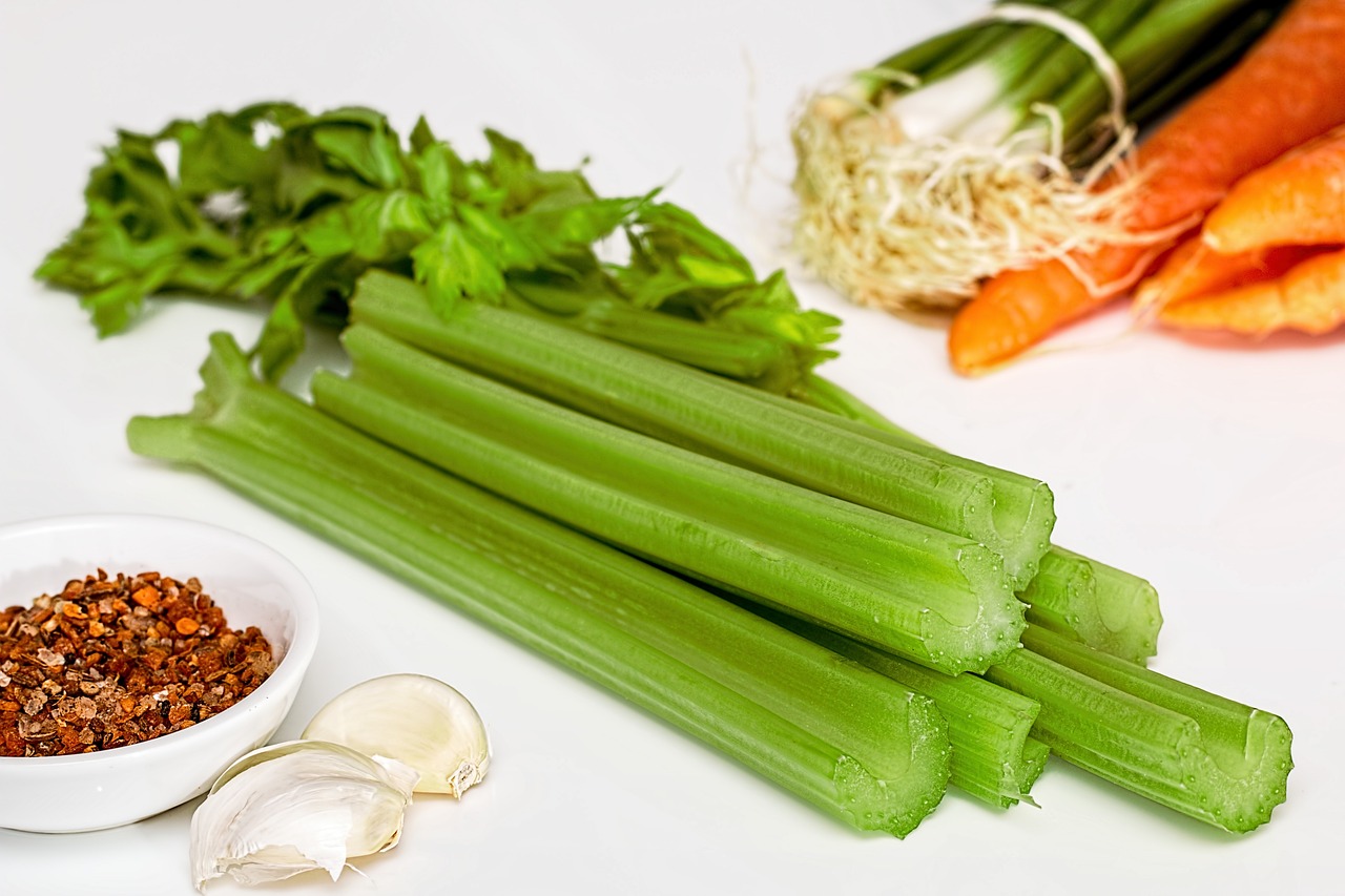 is celery low FODMAP